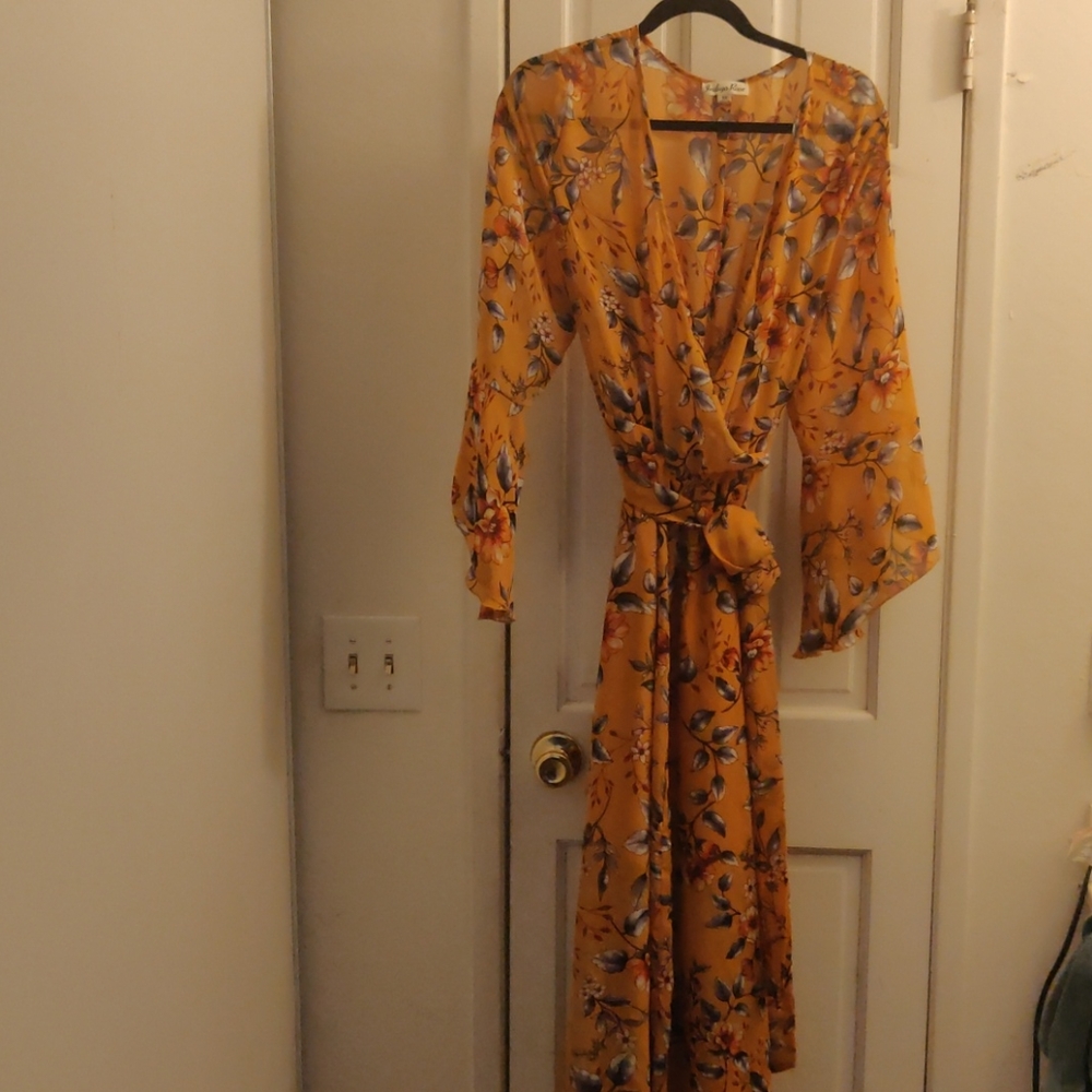 Indigo rose maxi dress 3x